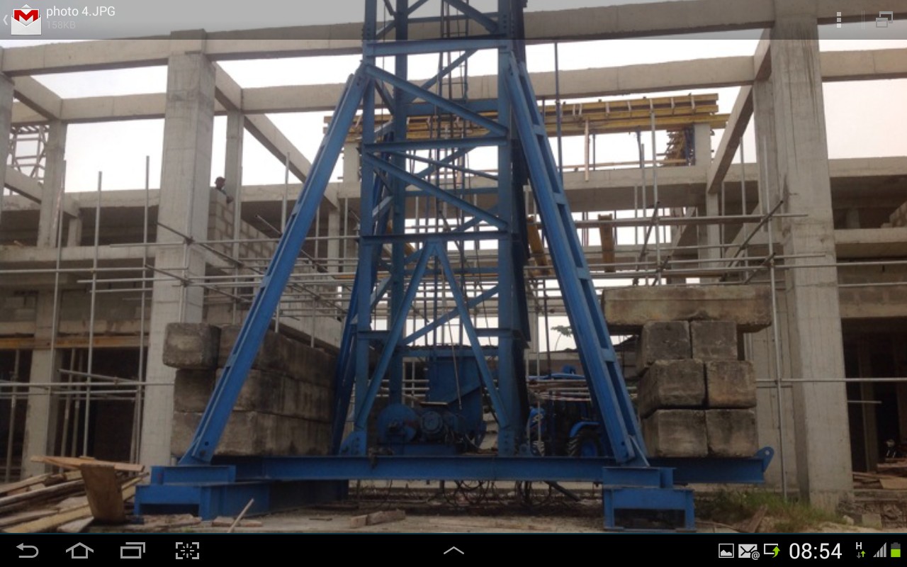 Industrial construction facility from the company profile